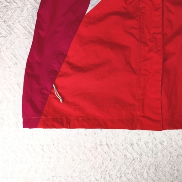 The North Face Boundary TriClimate Jacket Hood Outer Shell Women L Orange White - Picture 10 of 16